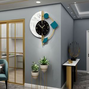 Black and white Imported wall clock